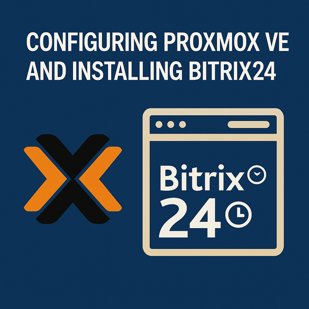 Installing Bitrix24 on Proxmox VE on Hetzner Server from Scratch