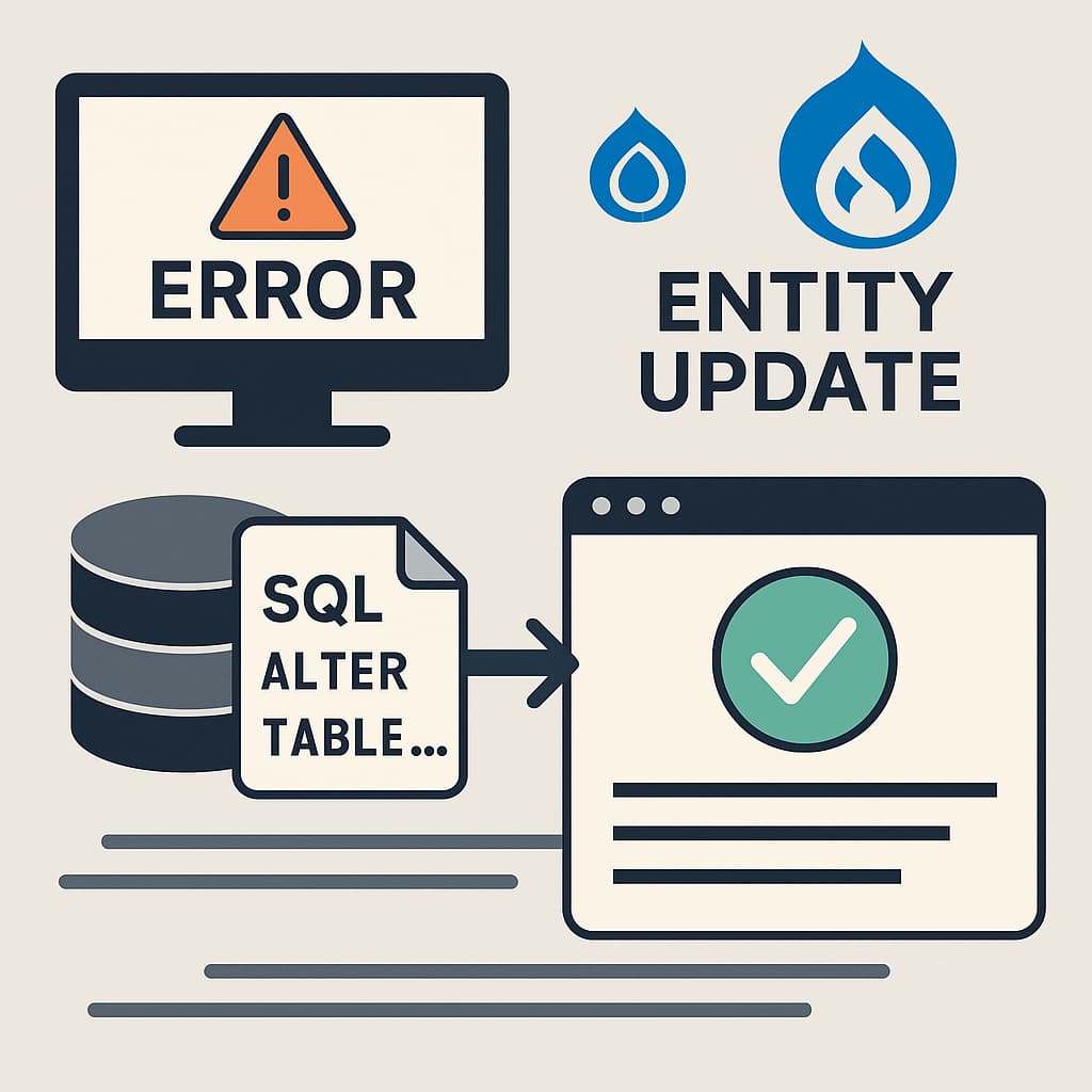 Ошибка "определения сущности поля" при обновлении Drupal 9